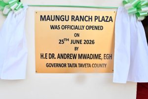 Maungu_Plaza_Launch_Plaque